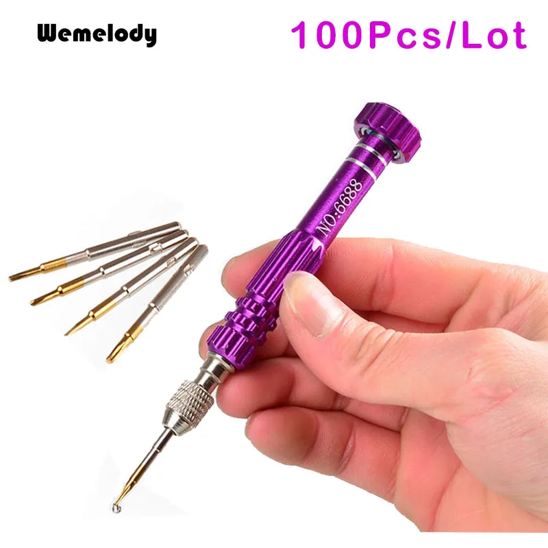 100 шт. отвертка Ремонт Open инструментов Набор отверток мобильного телефона ремонт