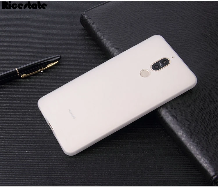 Белый Для huawei Nova 2i роскошный Кристальный и матовый Силиконовый мягкий чехол для huawei Nova2i чехол для телефона huawei Nova 2i задняя крышка чехол s - Цвет: Белый