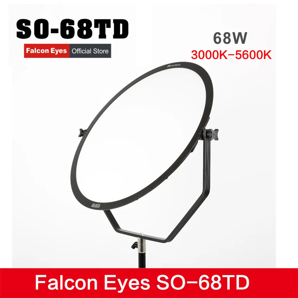 Falcon Eyes SO 68TD 68 Вт мягкий светодиодный светильник для камеры с регулируемой