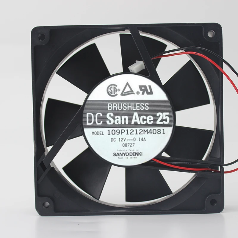 

Original 109P1212M4081 DC 12V 0.14A 12CM 12025 cooling fan