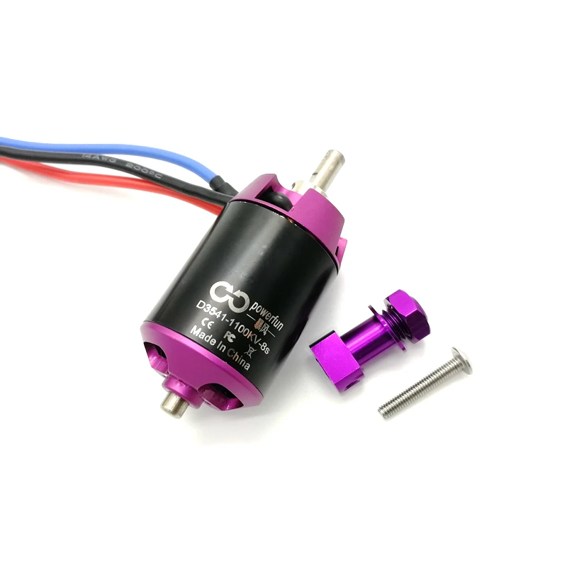 Powerfun 90 мм EDF 6S 8S 1100/1450kv импеллер W/двигатель+ 12 пропеллер двигателя комплект Fr FPV RC модель канал самолета D3541 мотор