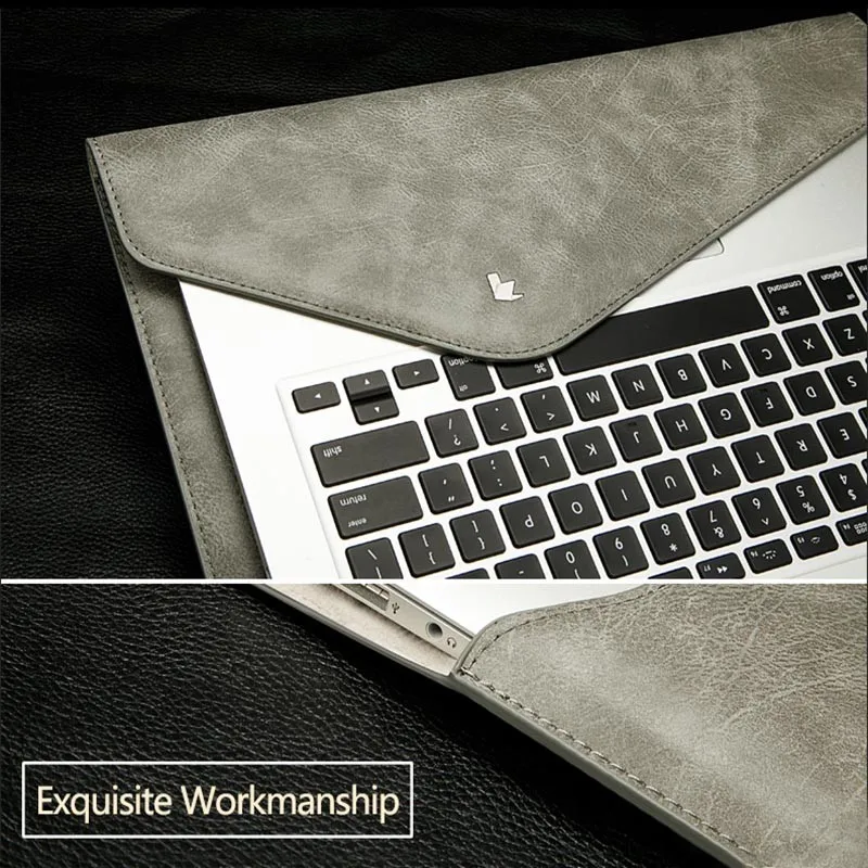 Сумка для ноутбука jisoncase из искусственной кожи для Macbook Air/Pro/retina, 13 дюймов, деловые магнитные Чехлы для Macbook Air/Pro 13 дюймов