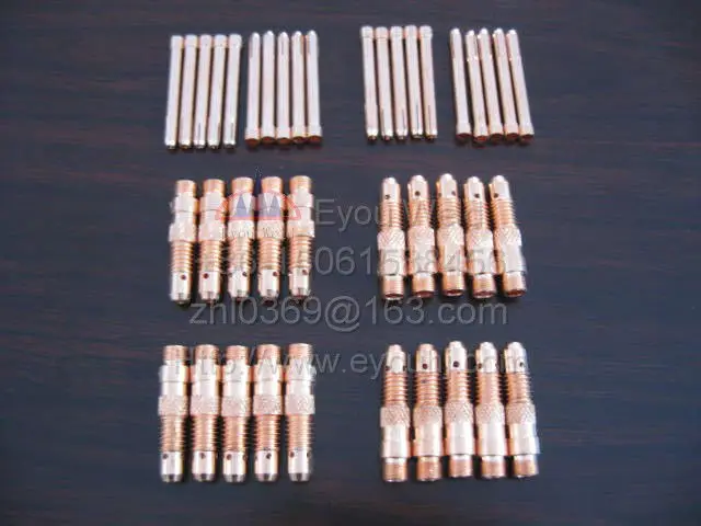 10 pcs Consumables(2.0mm Nozzle+Collect+Collect Body) For TIG Welding Torch WP17 WP18 WP26, [WP-17 WP-18 WP-26]