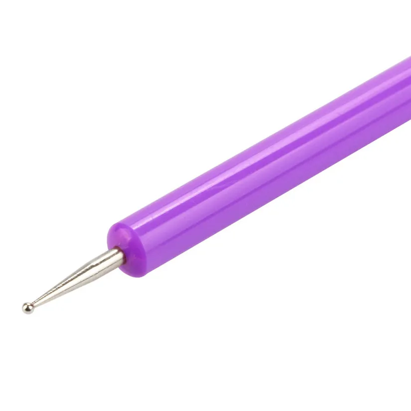 1 шт. двухсторонний дизайн ногтей кисть для рисования Ручка-инструменты P #