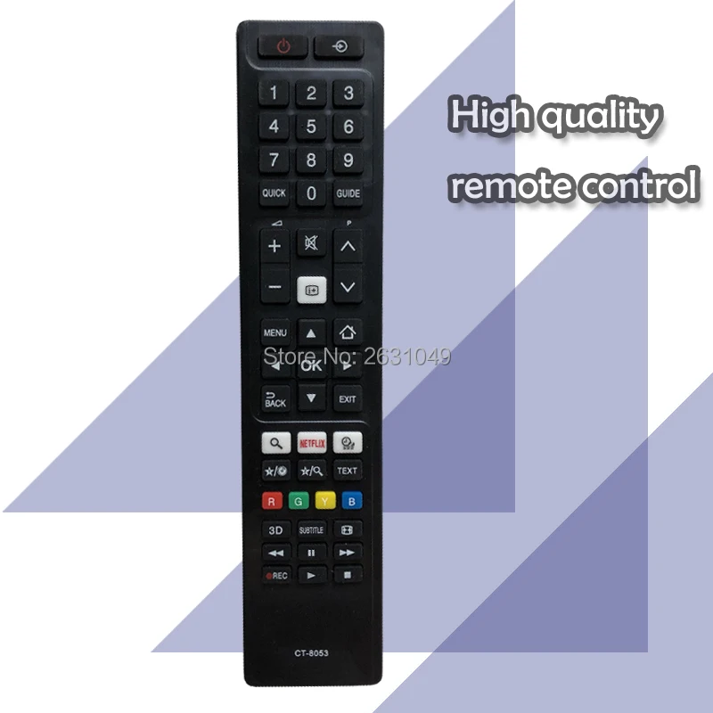 CT-8053 Remote Control For Toshiba TV CT-8035.CT-8069.CT-8053 - Цвет: CT-8053