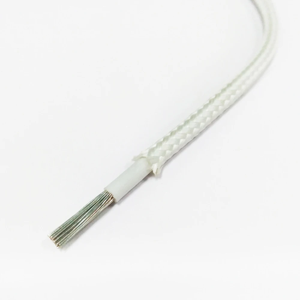 UL3122 18AWG силиконовый плетеный провод высокотемпературный стекловолокно силикон