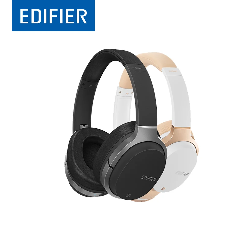 EDIFIER W830BT HIFI Bluetooth наушники шумоизоляция Беспроводная гарнитура 4 1 Поддержка NFC Apt X