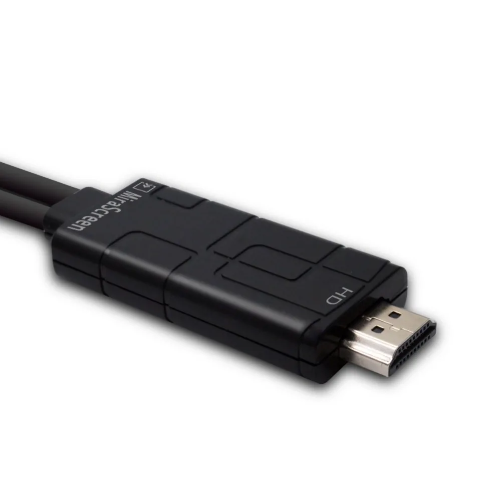 MiraScreen проводной ТВ HDMI порт подключения типа c: совместим для iPhone X 8 plus 7 Plus 6 6s 5 5s