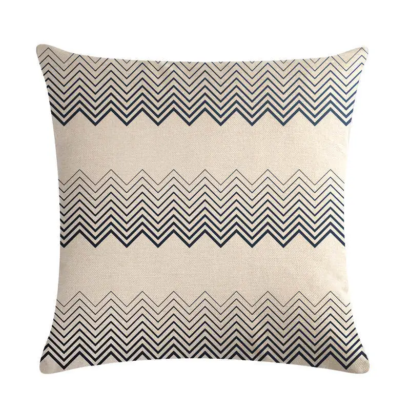 Креативные простые линии геометрические узоры диван автомобиль Кофейня магазин