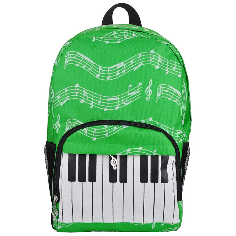 Outdoor Sport Waterproof Backpack Camping Hiking Traveling Cycling Music Symbol Printed Bag Sports Pack Student School Bag|bag sport|hiking