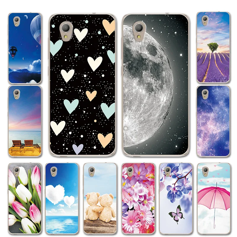 Силиконовый чехол для телефона Alcatel 1 5033, чехол Moon style 5033A 5033Y 5033X Love Heart, чехол для Alcatel 1 5033D, чехлы