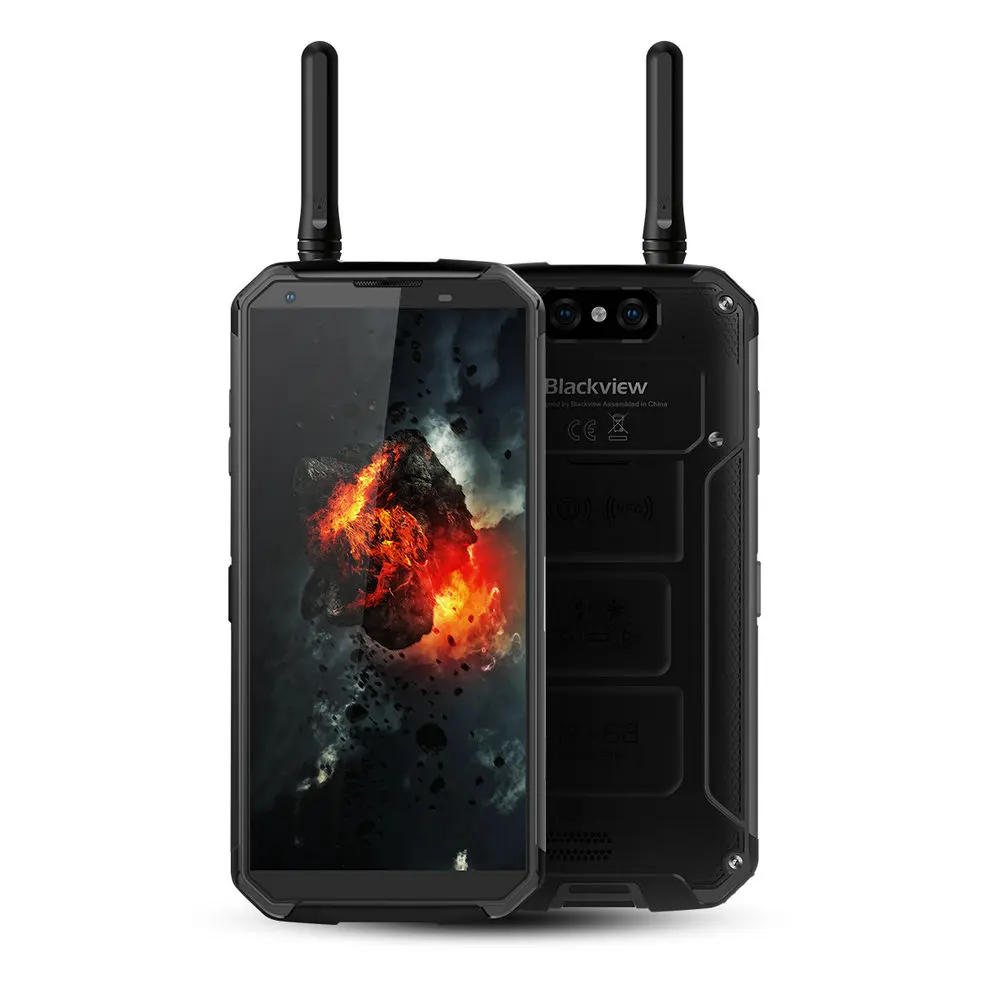 Blackview BV9500 Pro прочный смартфон 5," IP68 Водонепроницаемая рация 6 ГБ+ 128 ГБ 10000 мАч 18:9 FHD NFC мобильный телефон