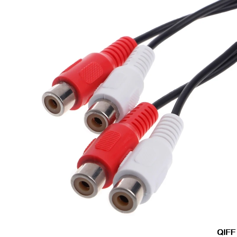 Прямая поставка и оптовая продажа мини адаптер стандарта ЕС Aux 4 дюйма Kabel RCA