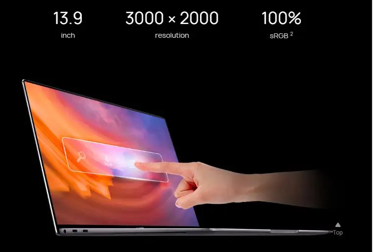 Лучший HUAWEI MateBook X Pro 13,9 дюймовый ноутбук с процессором Intel i7-8565U 8-го поколения 8 ГБ ОЗУ 512 ГБ SSD
