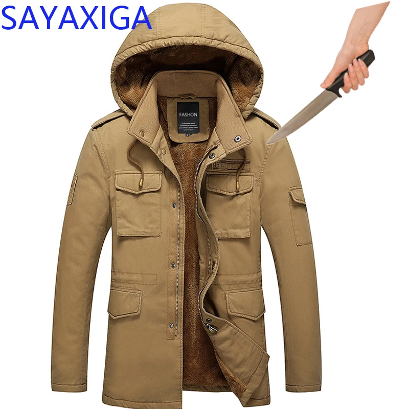 Мужские куртки с защитой от ударов и для самообороны Полицейская Личная военная