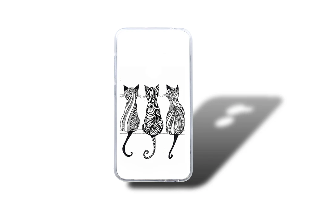 AKABEILA мягкие чехлы из ТПУ для телефона Alcatel A3 A 3 5046 5046D 5046X 5046Y5. 0 дюймов Чехлы Nutella Фламинго тетрис силиконовый чехол