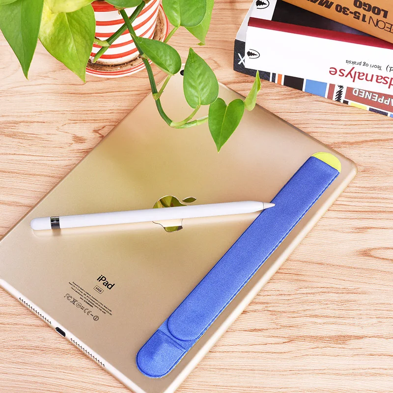 Противоскользящий фланелевый чехол-накладка для iPad Pro 9,7 10,5 12,9 Чехол-ручка наклейки для сумок Набор держателей для Apple Pencil чехол против потери