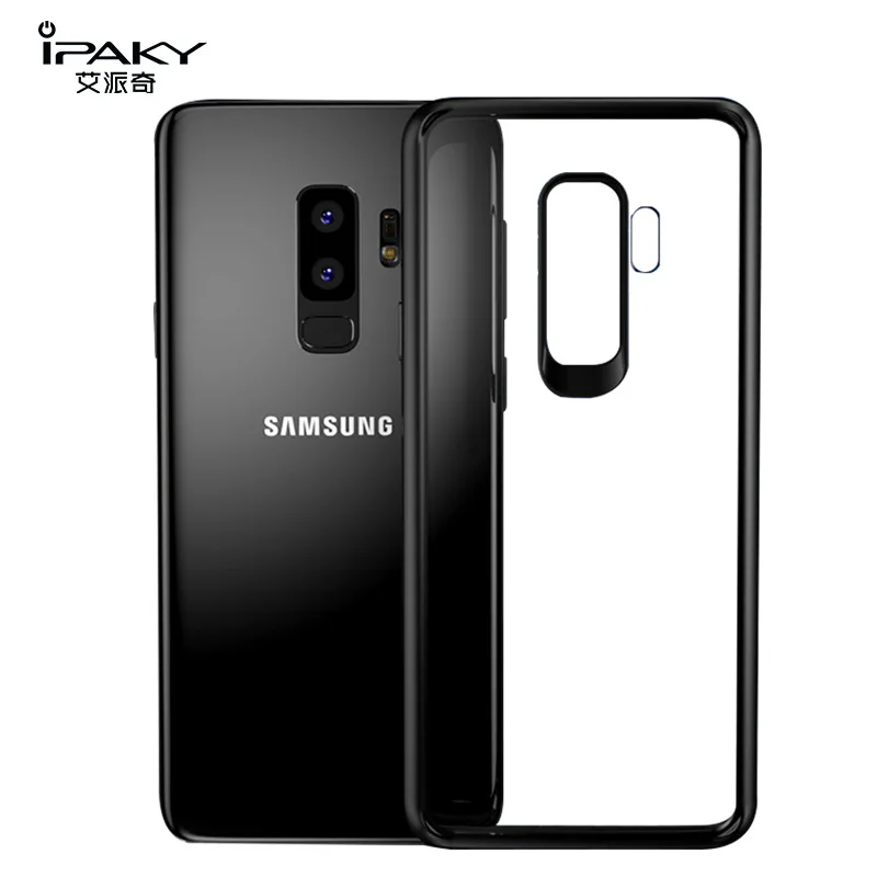 Чехол ipaky силиконовый для samsung galaxy Note 9 мягкая рамка жесткая прозрачная задняя
