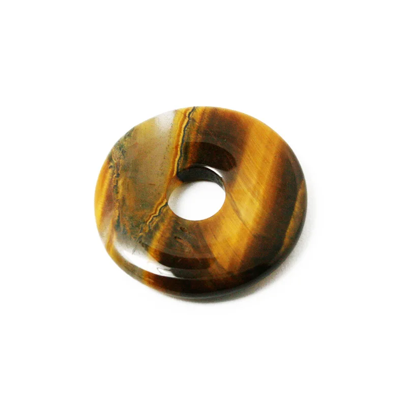 Оптовая продажа подвески из натурального камня 6 шт. разнообразные круглые