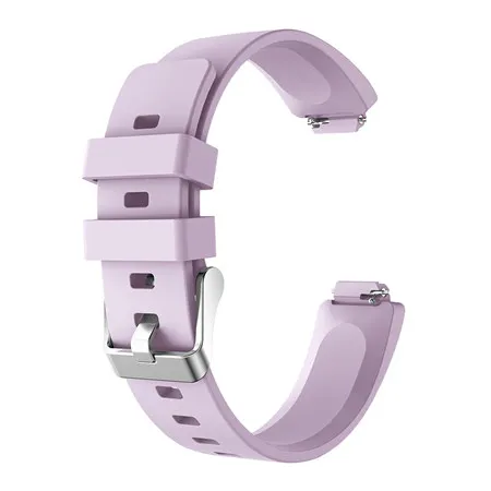 Purple Hangrui ремешок для Fitbit inspire Band Для Fitbit inspire HR ремни мягкие часы браслет для Fit Bit inspire аксессуары - Цвет: Purple
