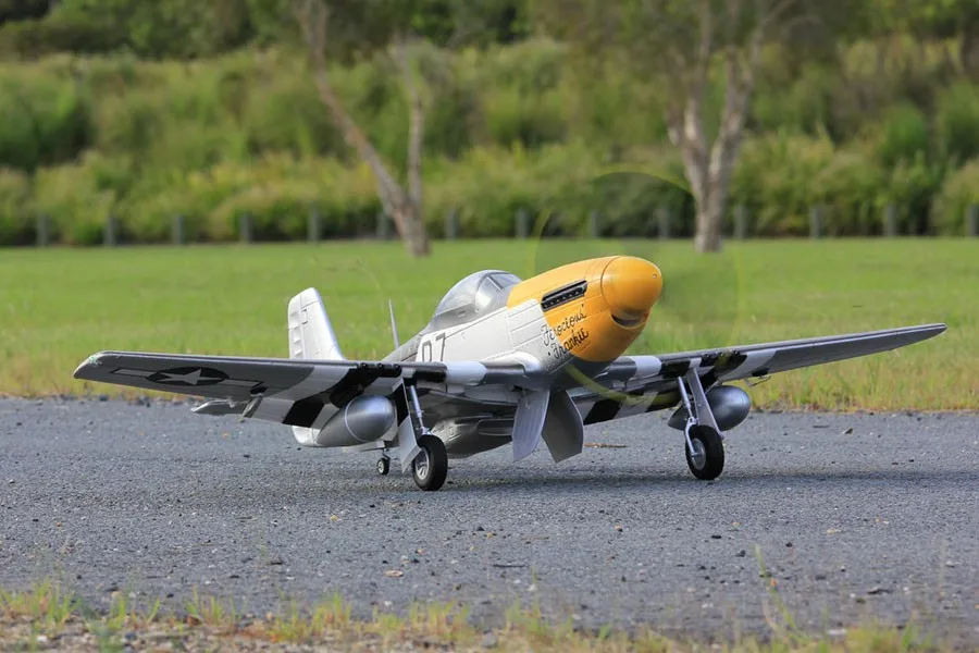 Радиоуправляемый самолет FMS 1700 мм 1 7 м P51 P-51D Mustang свирепый Frankie FF PNP версия Gaint Warbird