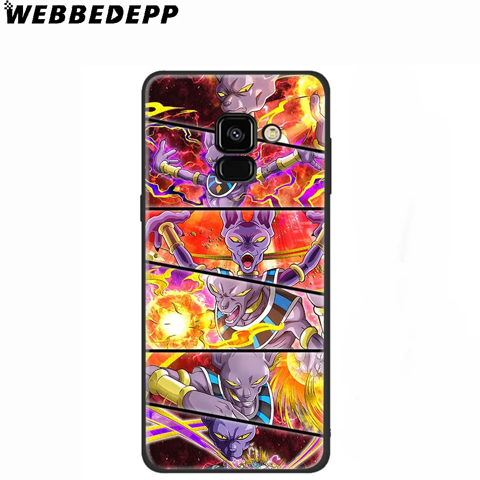 WEBBEDEPP Dragon Ball Z Whis beerus силиконовый чехол для Samsung Galaxy A3 A5 A6 A7 A8 A9 A10 A20 A30 A40 A50 A70 M10 M20 M30 |