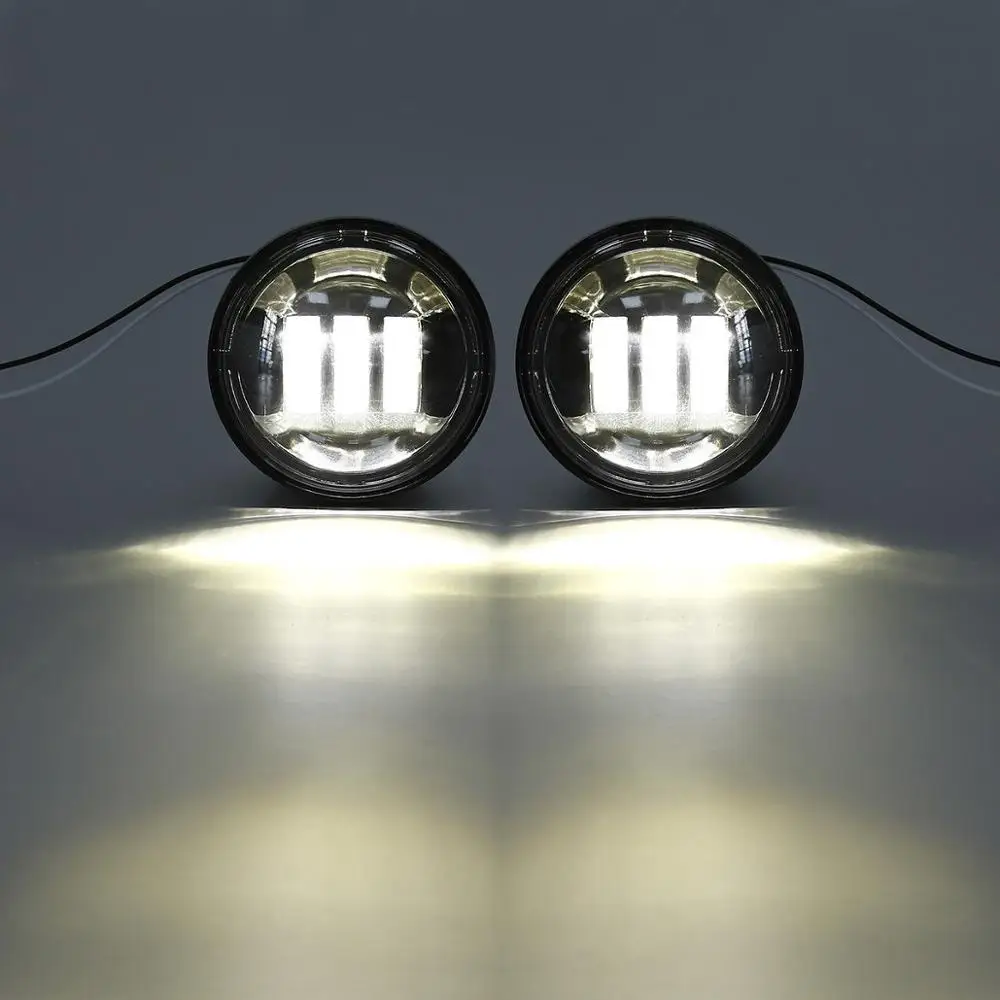 Мотоциклетный L R 4 5 дюймовый светодиодный противотуманный светильник рабочая