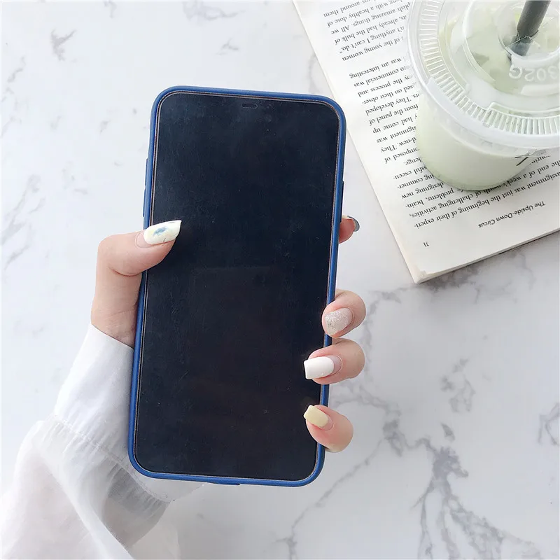 С рисунком из мультфильма «курэен Син-тян чехол для iPhone X XS MAX XR силиконовый чехол с милым Син-тян»; задняя крышка для iPhone 6 6S 7 8 плюс Coque