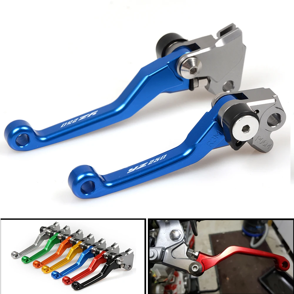 Рычаги сцепления поворотного тормоза CNC для YAMAHA YZ250 YZ 250 2015-2018 2017 голубые |