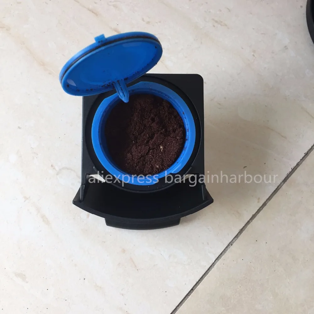 1 шт. использовать 50 раз 8 цветов Многоразовые Dolce Gusto кофейные капсула nescafe dolce gusto
