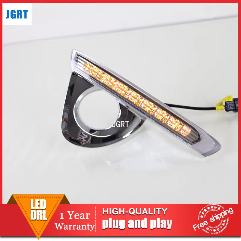 Car 2012-2014 Стайлинг для Toyota Crown LED DRL Корона светодиодные противотуманные лампы