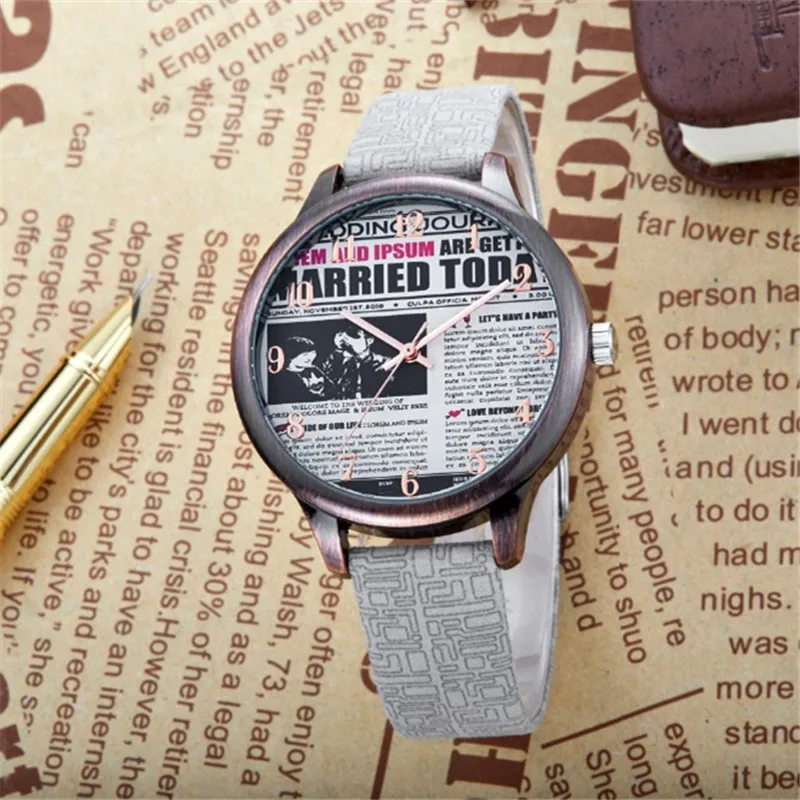 2017 Модная молодежная часы Великобритании Стиль Повседневная мода KEZZI Марка