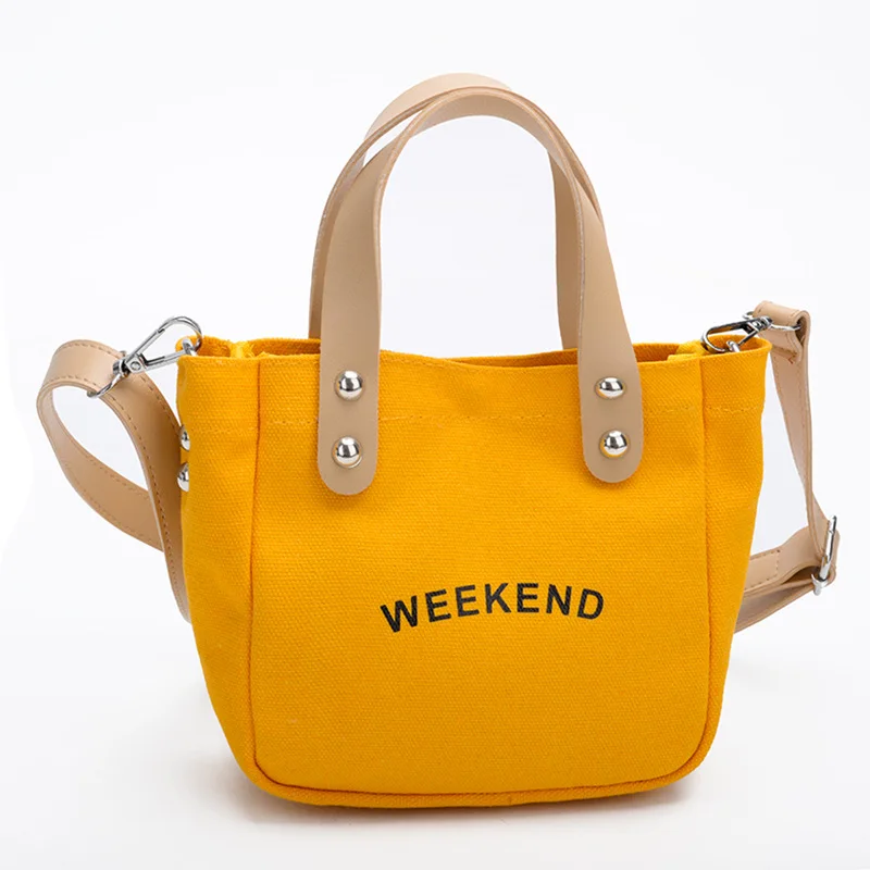 Повседневная Детская сумка для женщин и девочек Холщовая Сумка мини милая