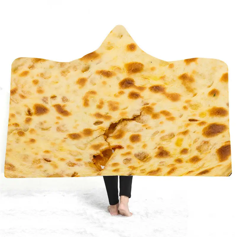 003 Мексиканское одеяло с капюшоном Burrito, мягкое Флисовое одеяло с капюшоном и рисунком черепахи для взрослых и детей, зимнее теплое покрывало для дивана и кровати, 60035 - Цвет: 003