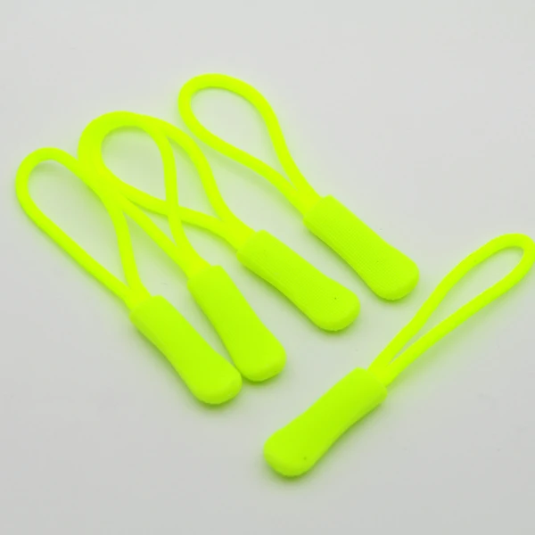 80pcs/lot Fluorescent slip-resistant zipper puller fashion plastic for apparel luggage bag sportwear free shipping 004 | Дом и сад