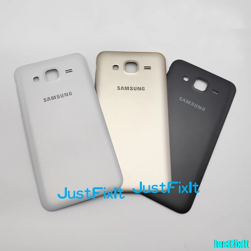 Задняя крышка аккумулятора для Samsung J5 J500 J500H J500F 2015 DUOS оригинальная новая