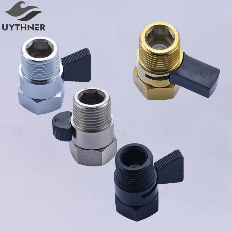 Uythner четыре вида цветных смесителей для душа удобный распылитель рук запорный