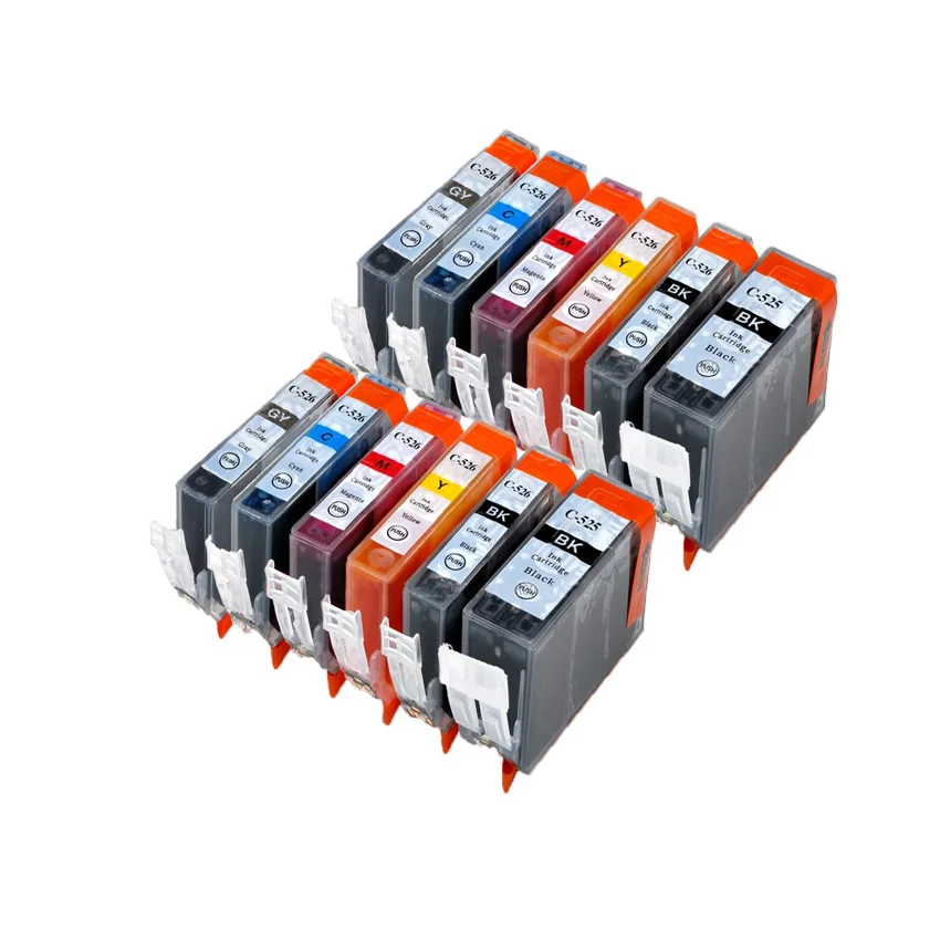 6color 2set BLOOM PGI525 CLI 526 совместимый чернильный картридж для принтера canon PIXMA MG6150 MG6250 MG8150 MG8250 - Цвет: 6color 2set