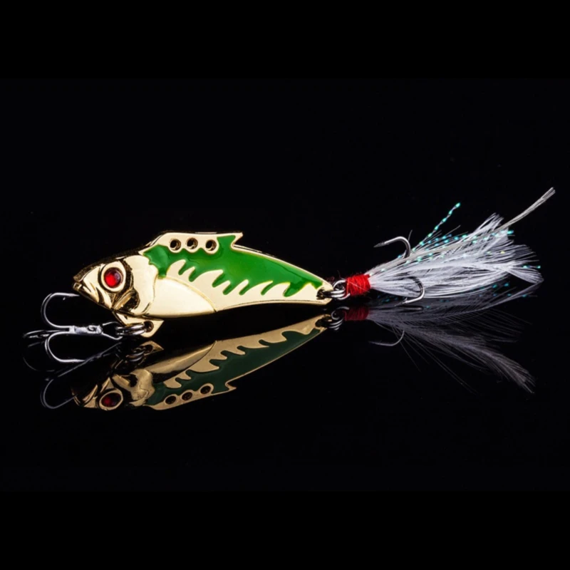 Gorgons рыболовные снасти металлическая блесна Вибрация бас Рыбалка тонет Lipless Crankbait