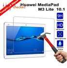 Стекло для Huawei MediaPad M3 Lite 10, 10,1 дюйма, BAH-W09 BAH-AL00 + набор для очистки, 2 шт.лот 9H, закаленное стекло, Защитная пленка для экрана