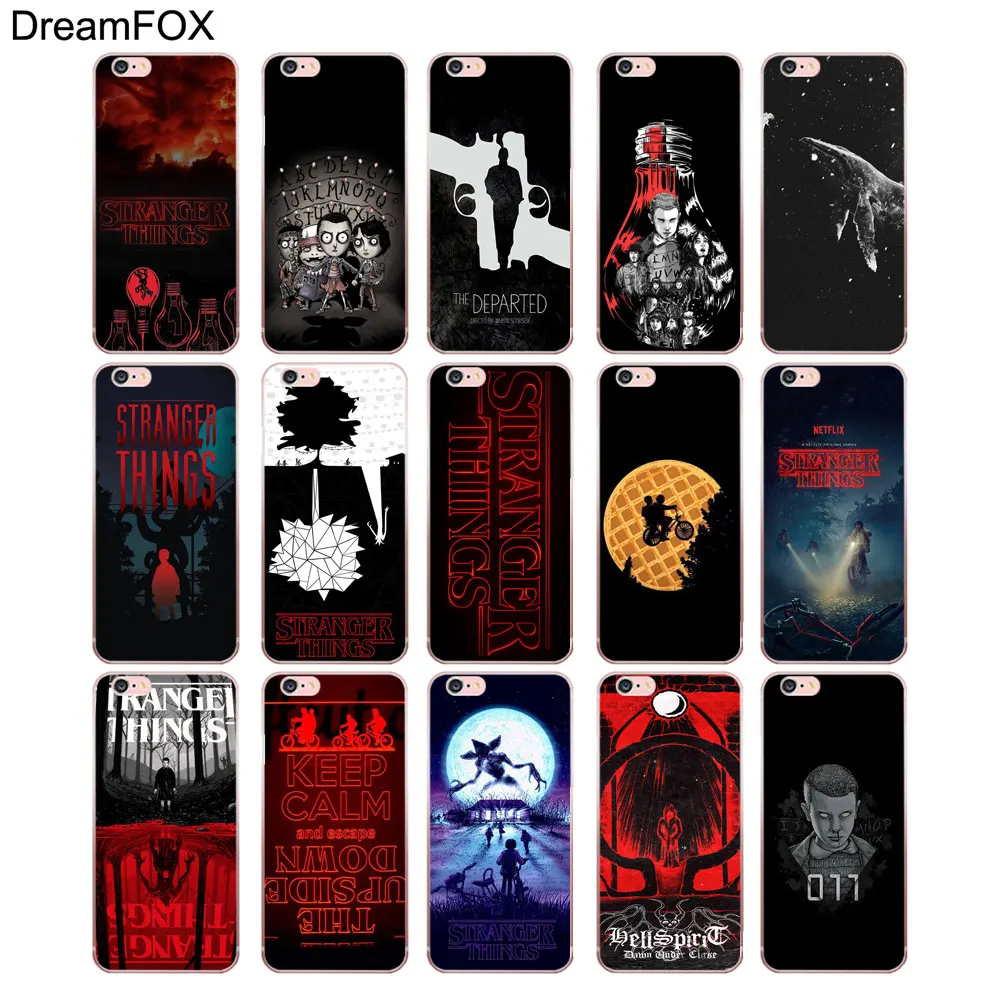 N421 Stranger Things Fear Soft TPU Silicone Cover For Apple iPhone 11 Pro XR XS Max 8 X 7 6 6S Plus 5 5S SE 5C 4 4S Case |
