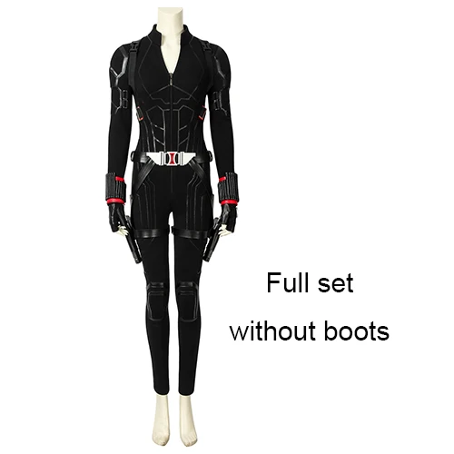 CostumeBuy, Мстители, 4 эндшпиль, Черная Вдова, косплей костюм, женские костюмы на Хэллоуин, Наташа ромаофф, костюм, Черная Вдова, комбинезон - Цвет: full set
