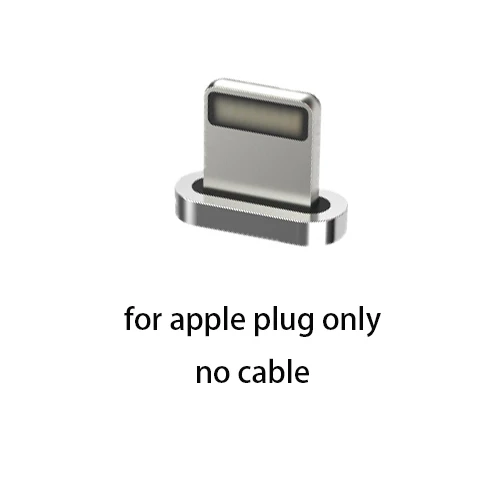 For Apple Plug WSKEN Lite1 микро USB кабель Быстрая зарядка Магнитный кабель USB Магнитная Зарядка для iPhone зарядный кабель 1 м - Цвет: For Apple Plug
