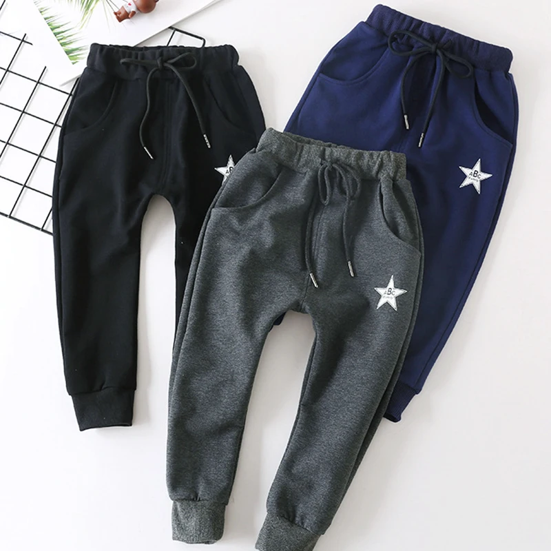 Baby boy girl clothes pants solid color sports style trousers soft comfortable loose cotton spring fall kids | Детская одежда и