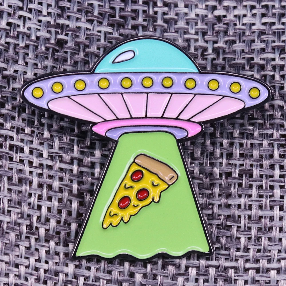 Инопланетный значок НЛО брошка с космосом|Броши| |