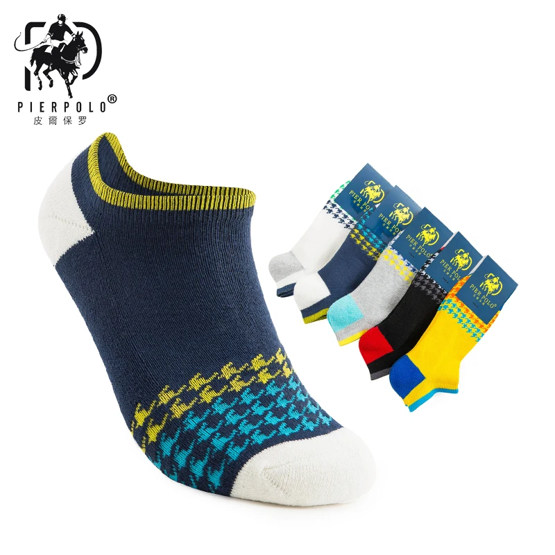 Pier Polo Новые Модные Цветные Подходящие Носки мужские повседневные носки (5