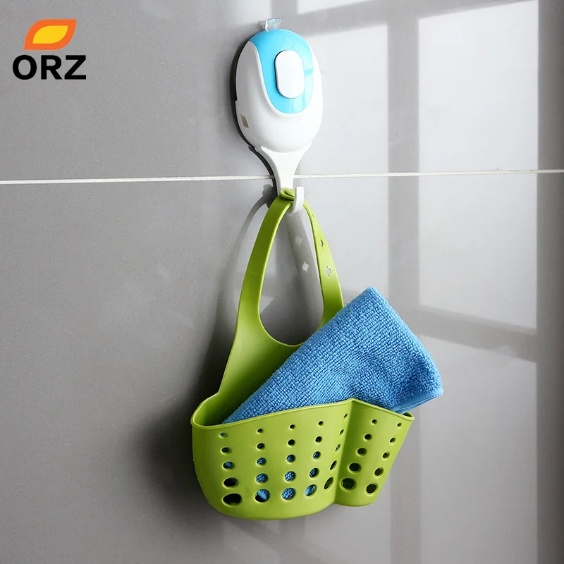 ORZ корзина для хранения кухонной раковины держатель губки ванной мыло висячая