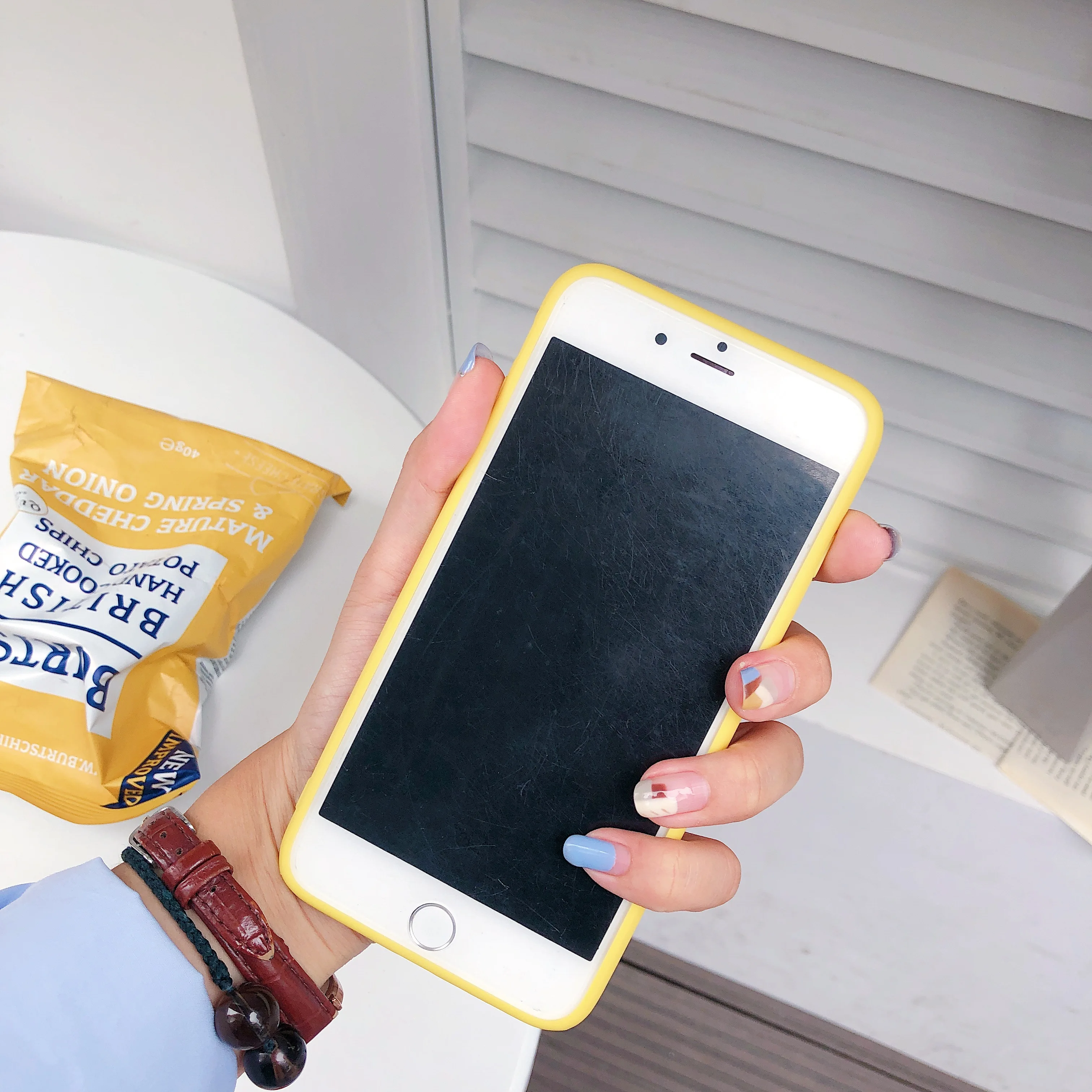 Для OPPO F1 F3 F5 A1 A3 A5 A39 A57 A59 A73 A79 A83 R9 R9S R11 R11S R15 мечта зеркало плюс симпатичные Желтые