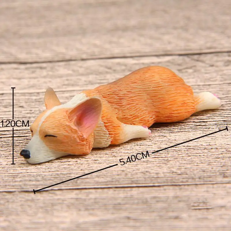 3d статуя собаки Corgi фотообои украшение для дома бесплатная доставка|refrigerator