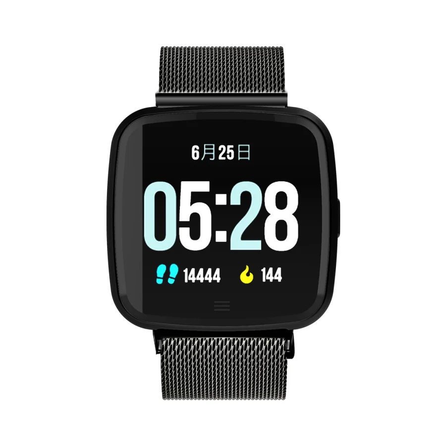 

G12 ip67 waterproof digital smart watch with touch display men metal strap watch